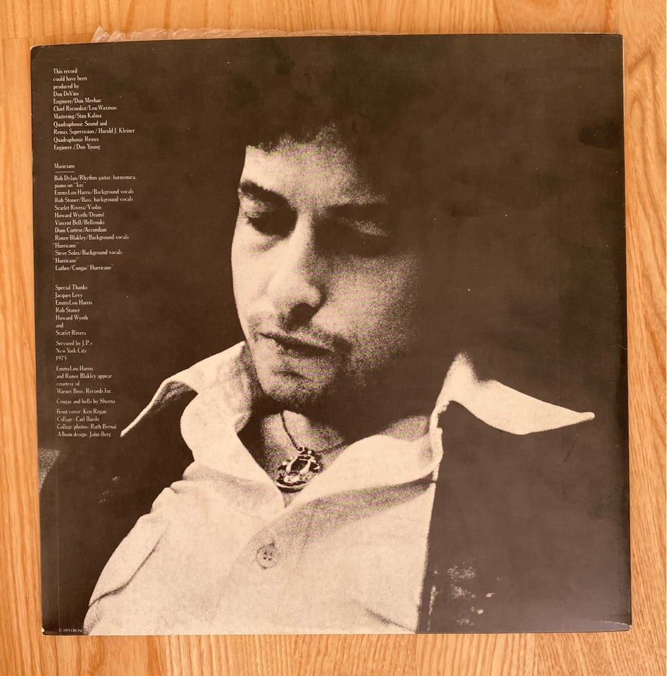 LP, Bob Dylan, Desire