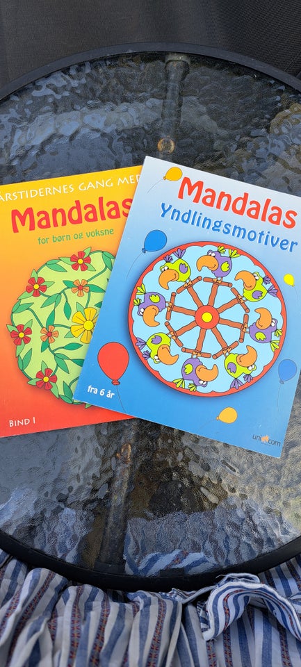 Tegne/male Mandalas tegnebøger