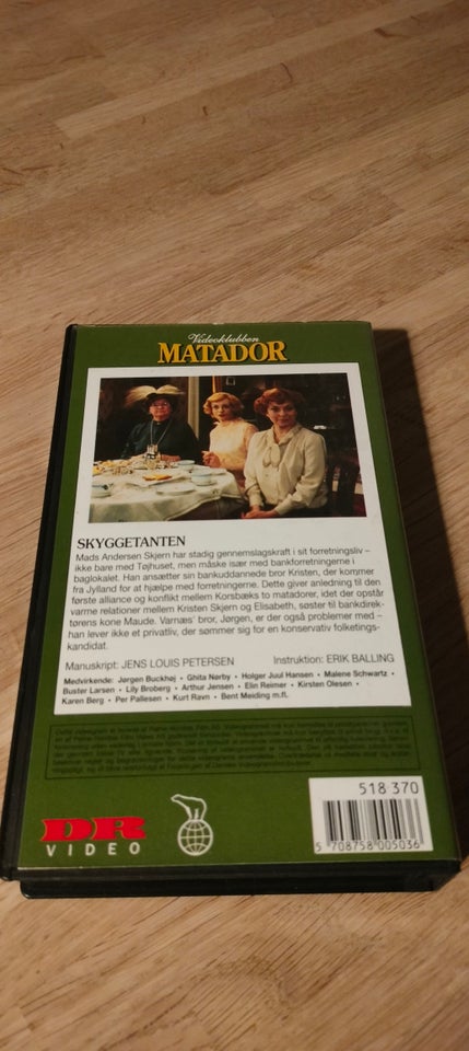 Serie, MATADOR (4), instruktør