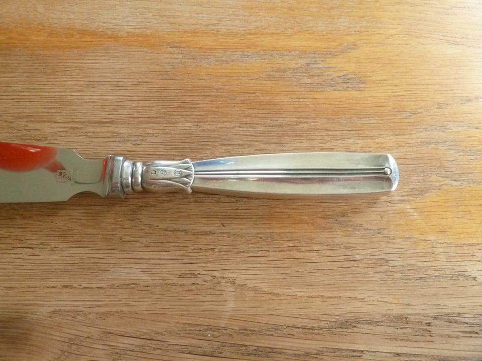 Sølvtøj Lagkagekniv i sølv