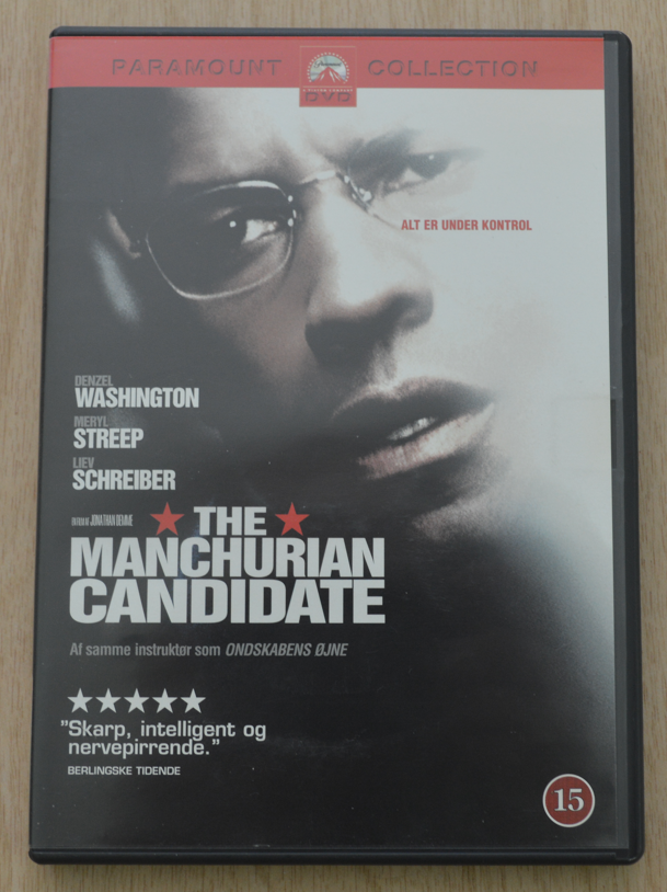 The Manchurian Candidate DVD