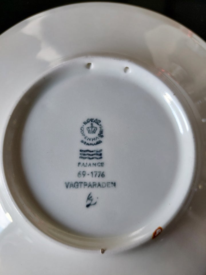 Porcelæn, Platter, Royal