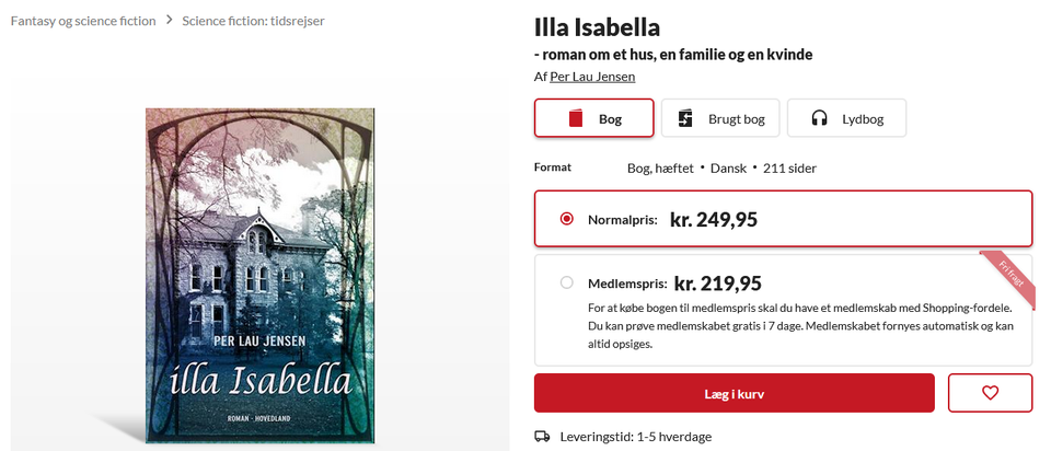 Illa Isabella, Per Lau Jensen,