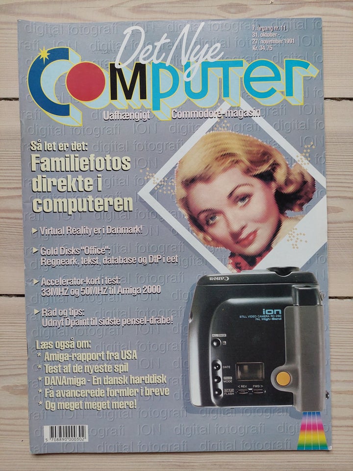 Det nye Computer nr. 11 fra 1991,