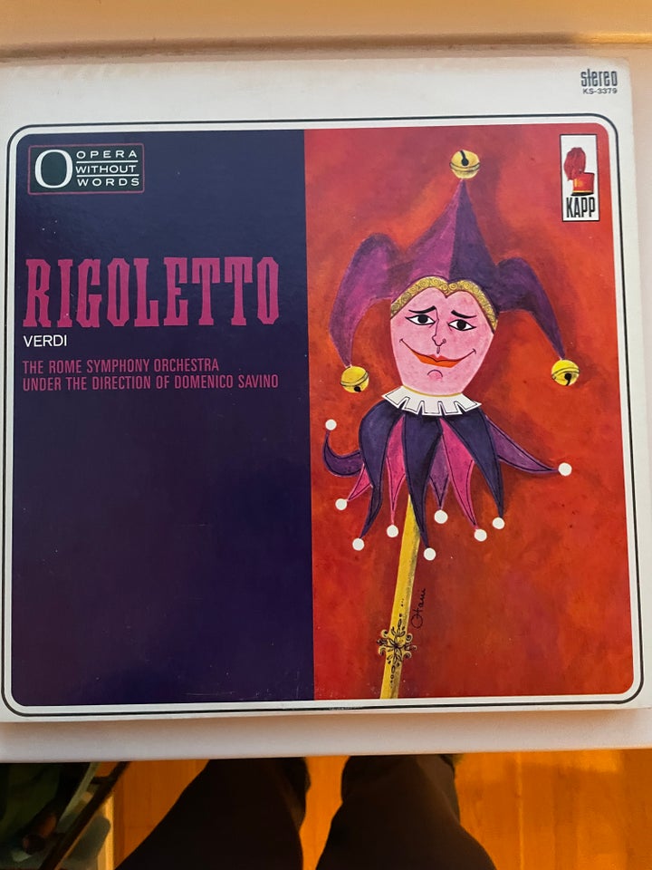 LP Verdi Rigoletto ( 1 Press)