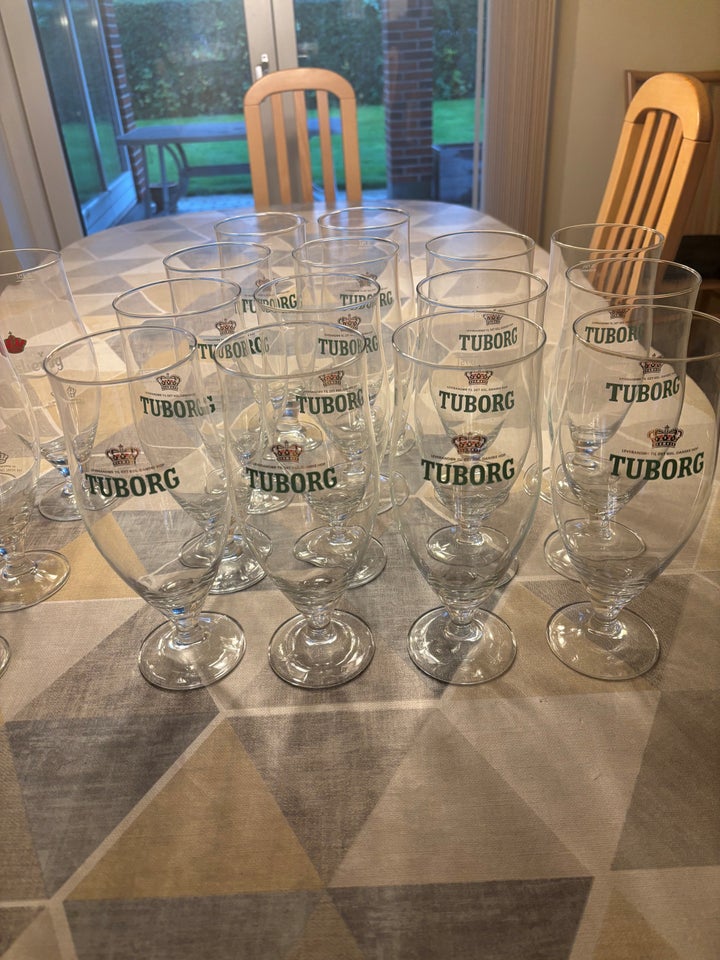 Glas, Øl glas, Tuborg/ Carlsberg