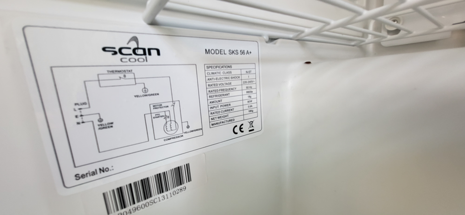 Andet køleskab Scan Cool Sks 56 A
