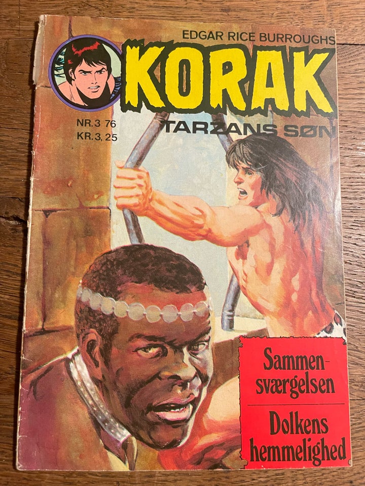 Korak, Tarzans søn 1976 nr. 3,