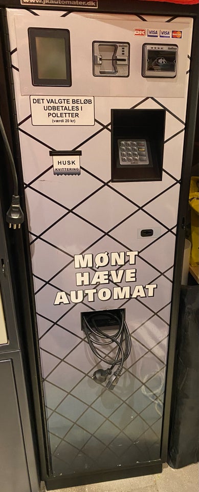 Jk mønt hæve automat andet