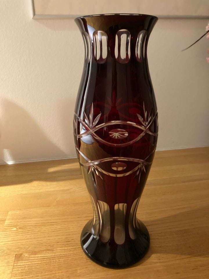 Vase Bøhmisk krystal