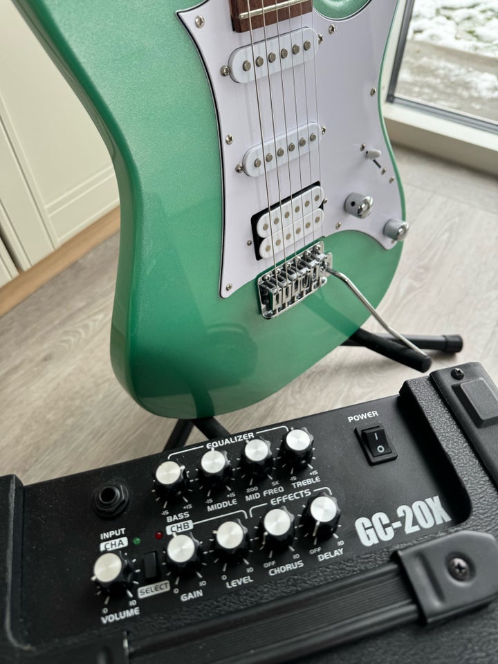 Elguitar, Ibanez GRX40 Mint Green