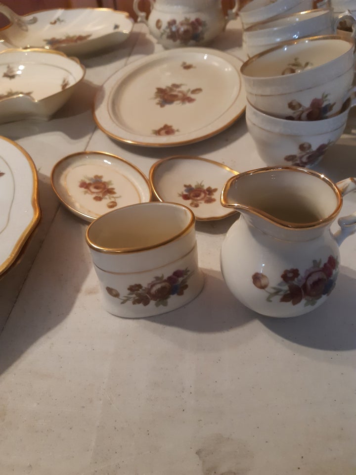 Porcelæn kaffestel Rosenborg