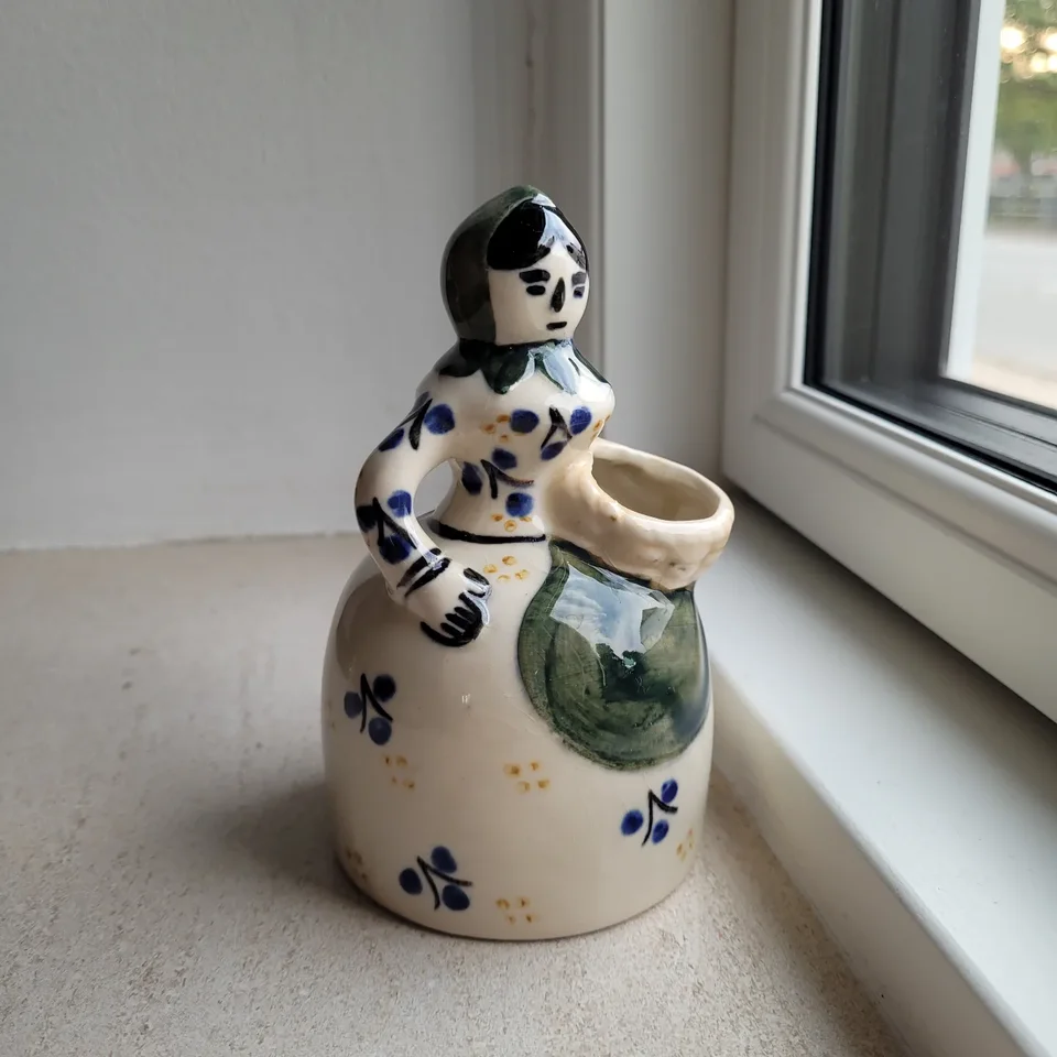 Vase Skulptur Pottedame