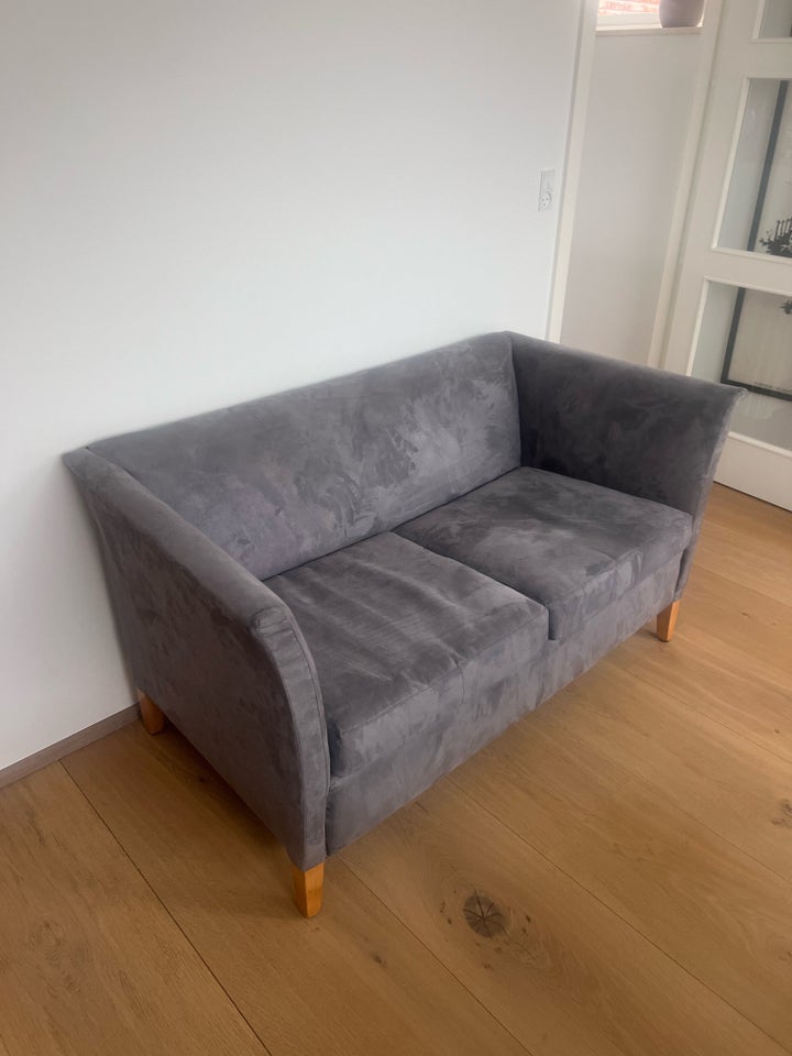 Sofa, ruskind, 2 pers.