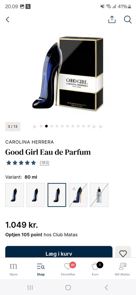 Dameparfume, good girl perfume