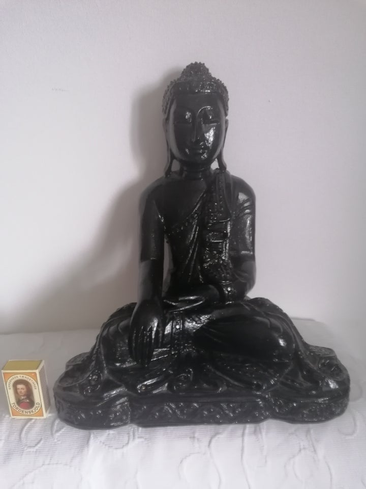 Smuk håndskåret vintage Buddha