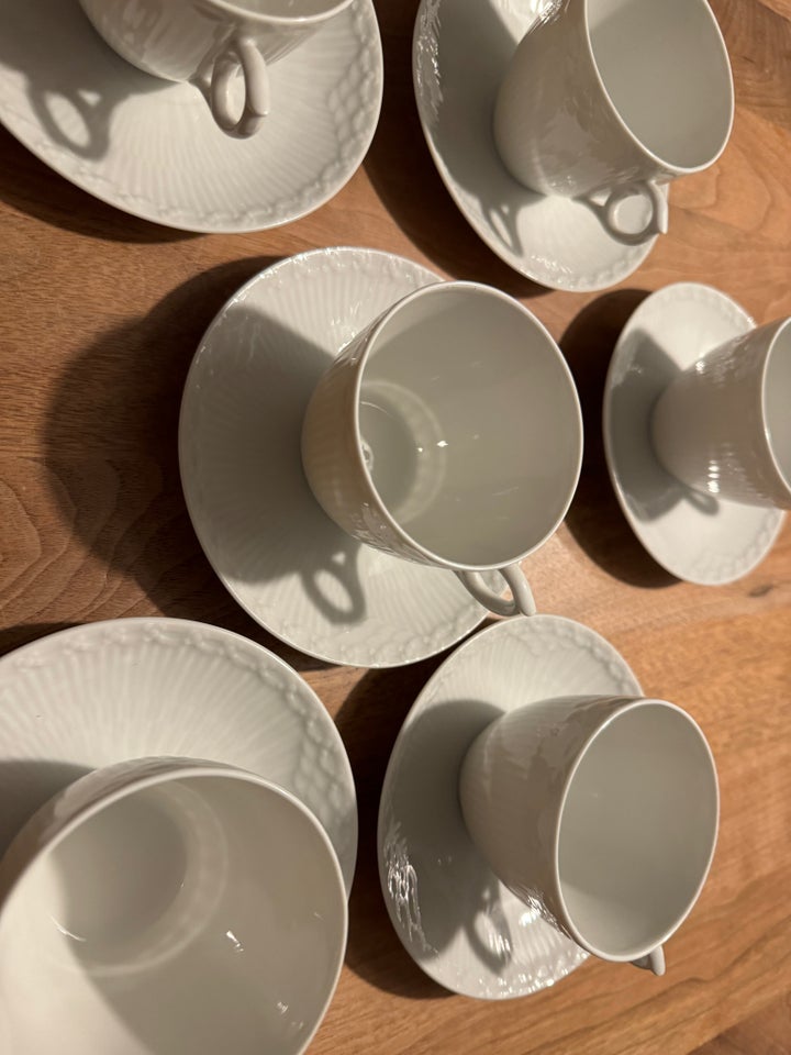 Porcelæn, Kaffekop og underkop,