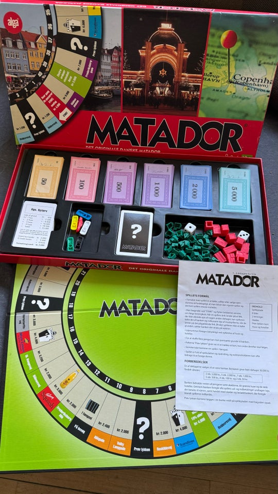 Matador, familie spil, brætspil