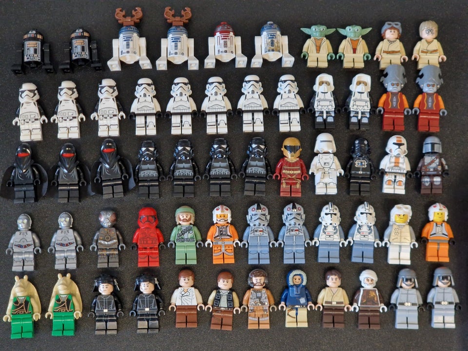 Lego Star Wars, Blandet figurer