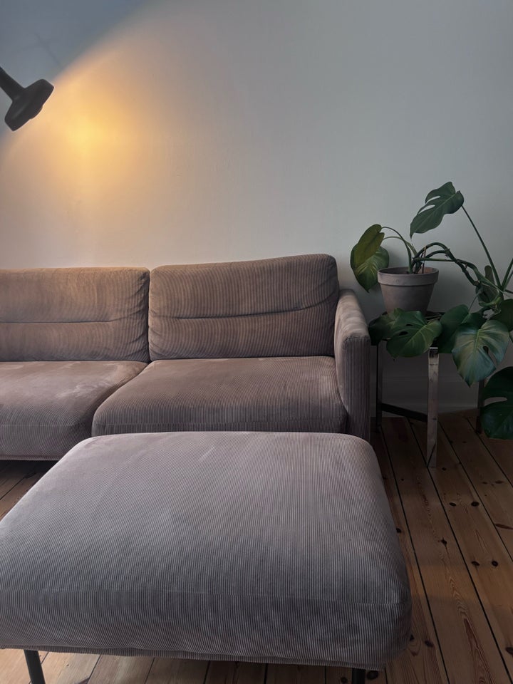 Sofa, fløjl, 2 pers.