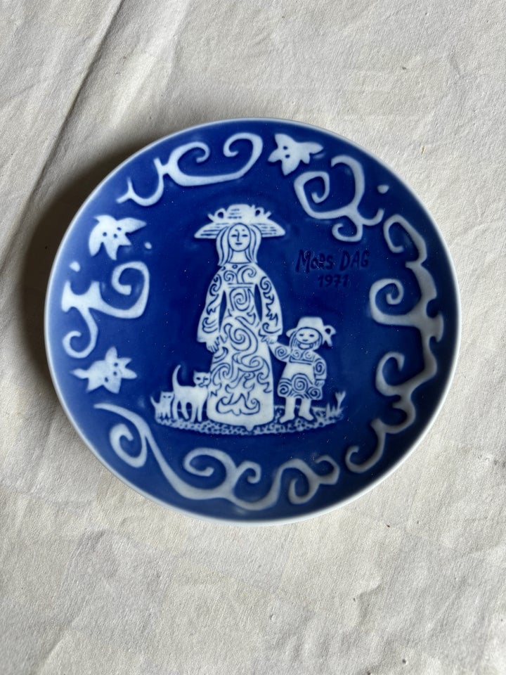 Porcelæn Mors Dags platter  Royal