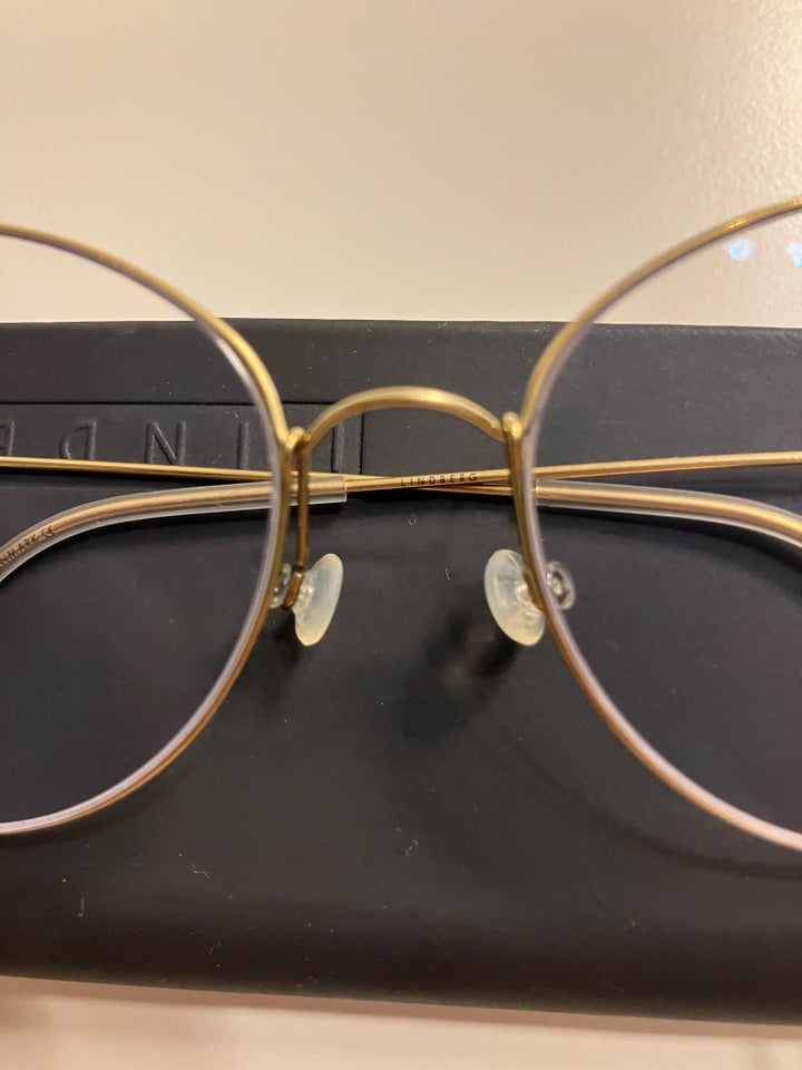 Briller, titanium, Lindberg