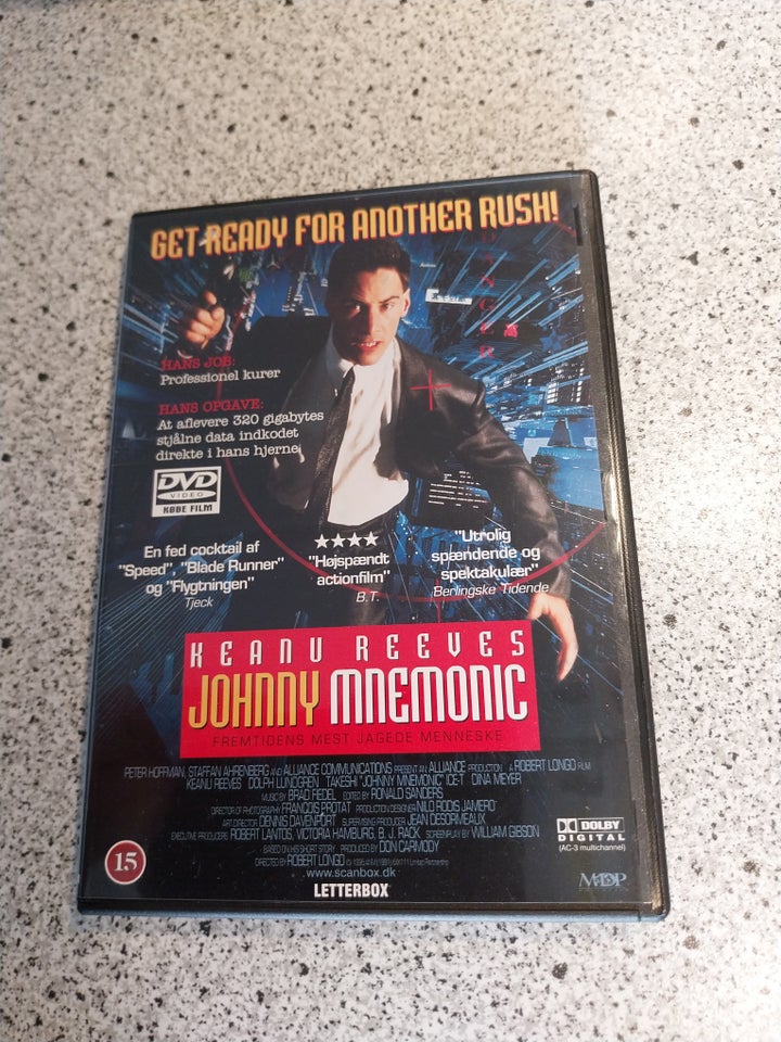 Johnny Mnemonic DVD science