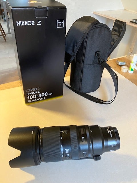 Nikkor Z 100-400 mm zoom sæ...