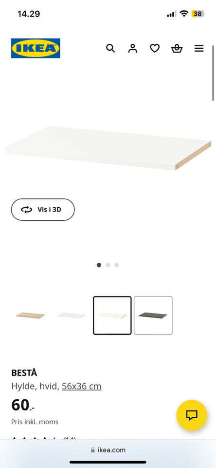 Bestå hylde, IKEA