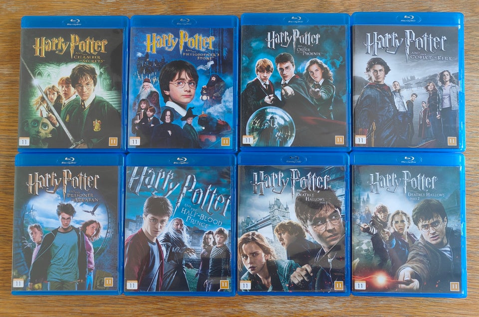 Harry Potter boks, Blu-ray,