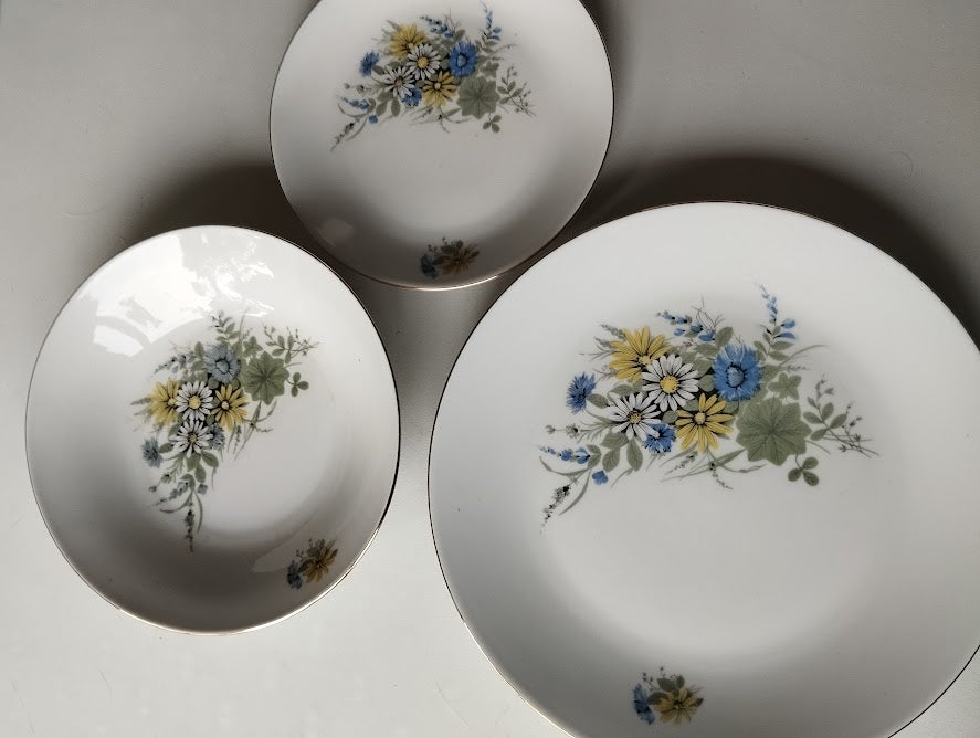 Porcelæn, Tallerkener