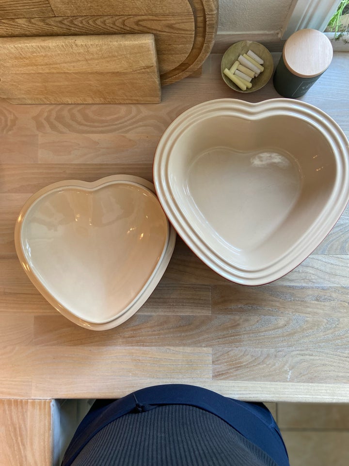 Porcelæn, Le Creuset låg fad, Le