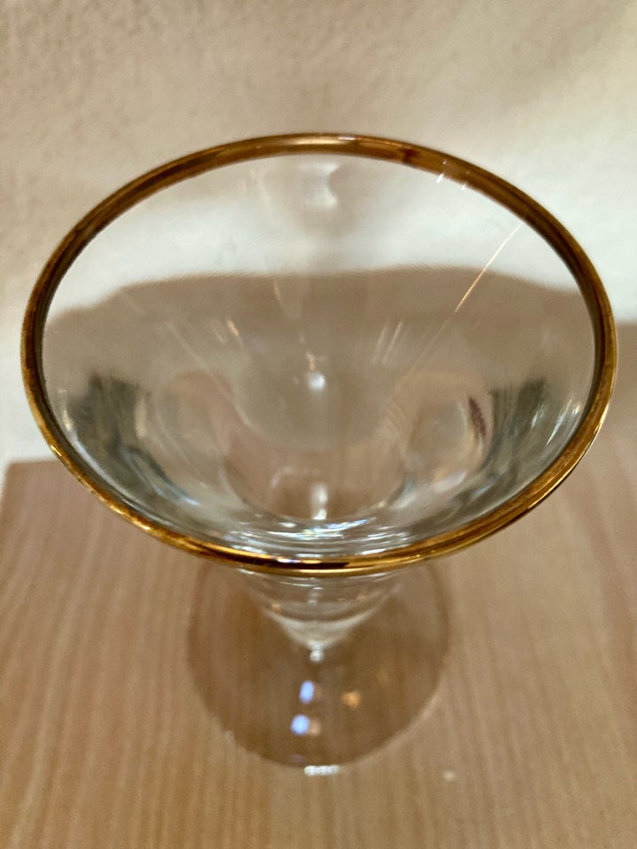 Glas, 18 stk. vintageglas med