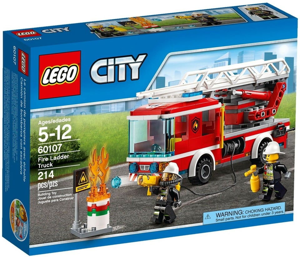 Lego City 60107 Fire Ladder Truck