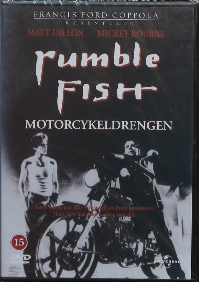 Rumble fish, DVD, action