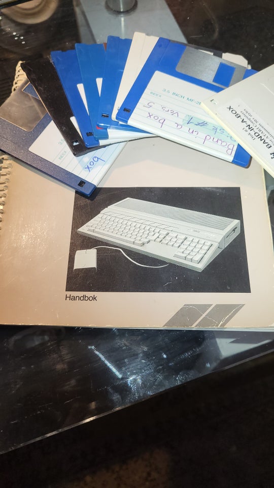 Manual, Atari 1040stfm