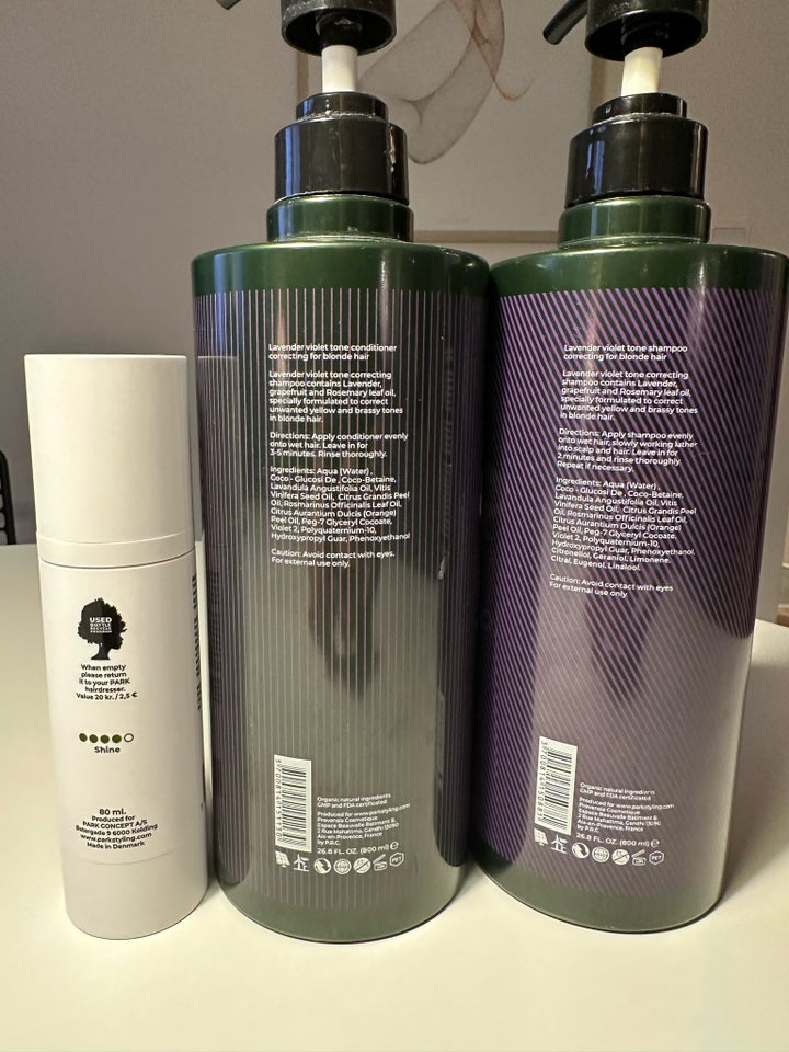 Hårpleje og tilbehør, Shampoo,