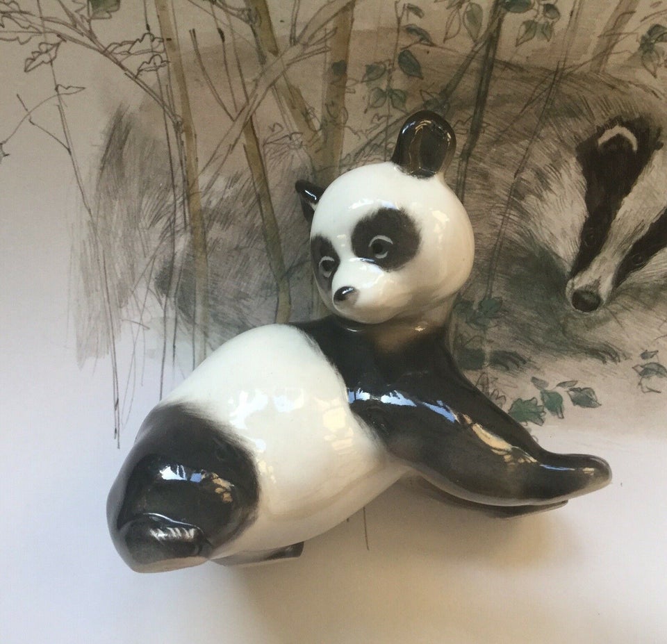 Panda i porcelæn  Ussr