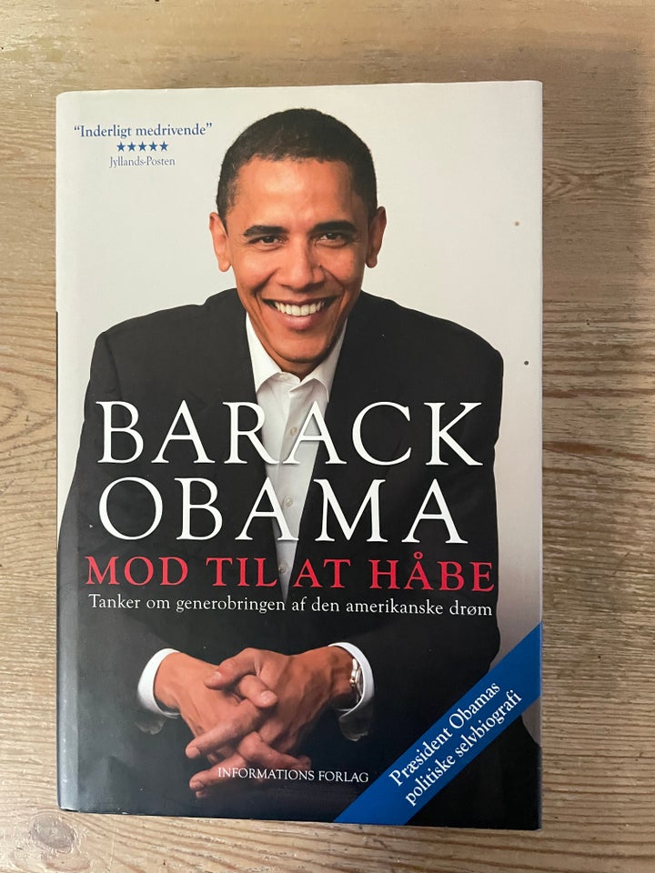 Mod til at håbe, Barak Obama, genre: