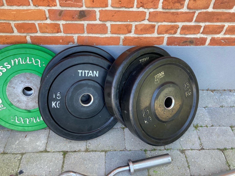 Vægtstang Sæt Crossmax/titan