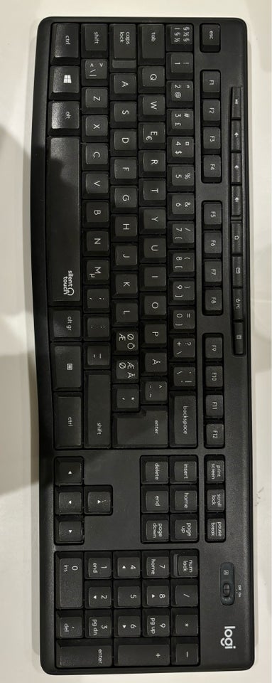 Tastatur, trådløs, Logi