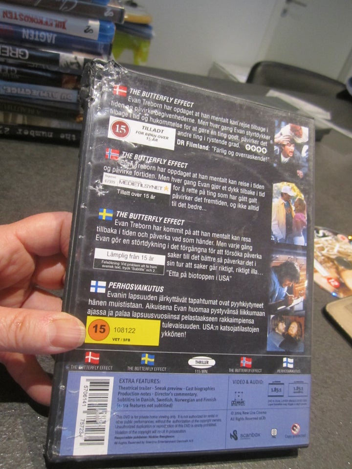 The butterfly effect, DVD,