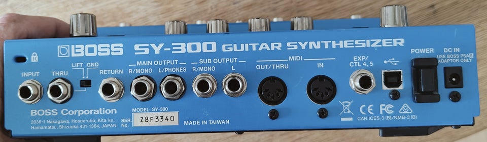 Guitarsynthesizer, Boss SY-300