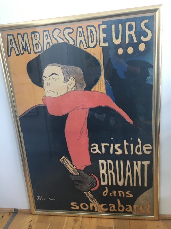 Plakat i ramme Toulouse-Lautrec