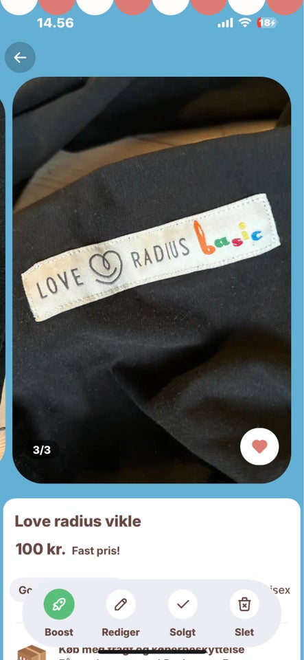 Vikle, Love radius