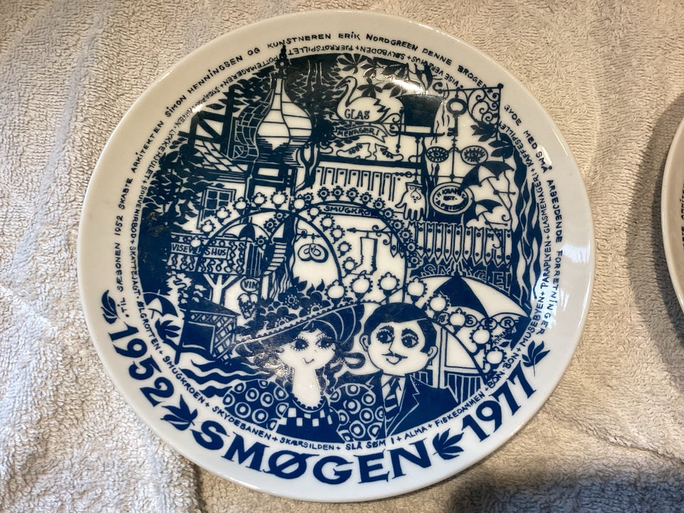 Tivoli platter 1952 smøgen 1977,