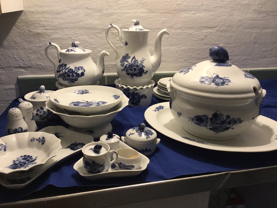 Porcelæn, Samling af porcelæn, Blå