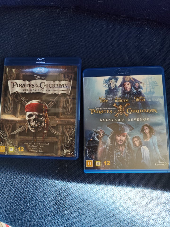 Pirates of the Caribbean, Blu-ray,