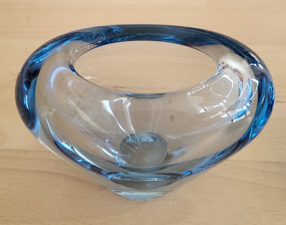 Glas, vase askebæger, Holmegaard