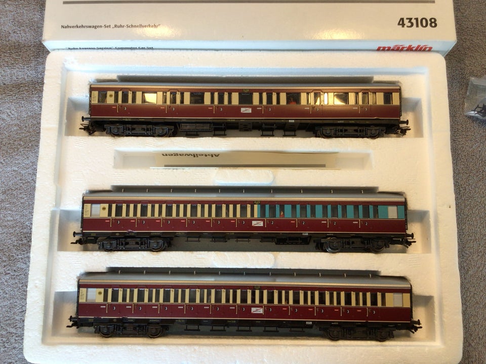 Modeltog, Märklin Passager vogne,